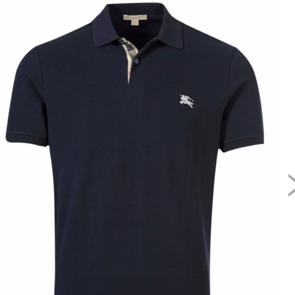 Burberry Brit Poloshirt dark blue Size XXL